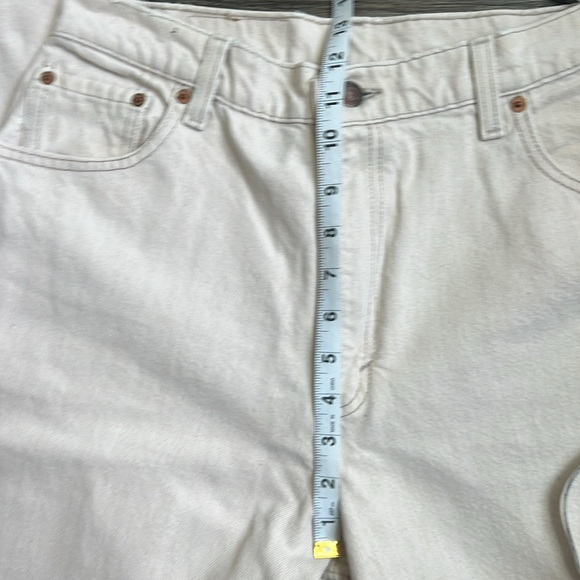 Vtg 1993 Levi’s Women’s Oat Colored High Waist Straight Leg Denim Fall Sz 14 ◼️ - Picture 5 of 8